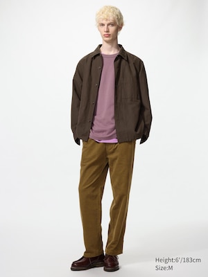 Corduroy Easy Ankle Trousers