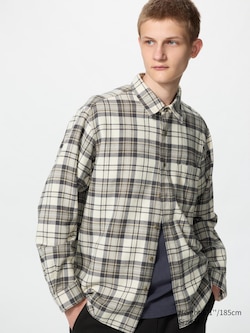 Flannel Shirt (Regular Collar, Checked)