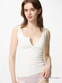 Henley Neck Sleeveless Top