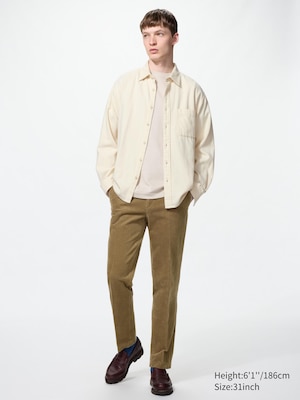 Smart 2-Way Stretch Trousers (Corduroy)
