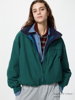 Fleece Lined Stand Blouson