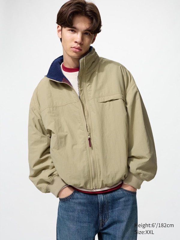 Fleece Lined Stand Blouson