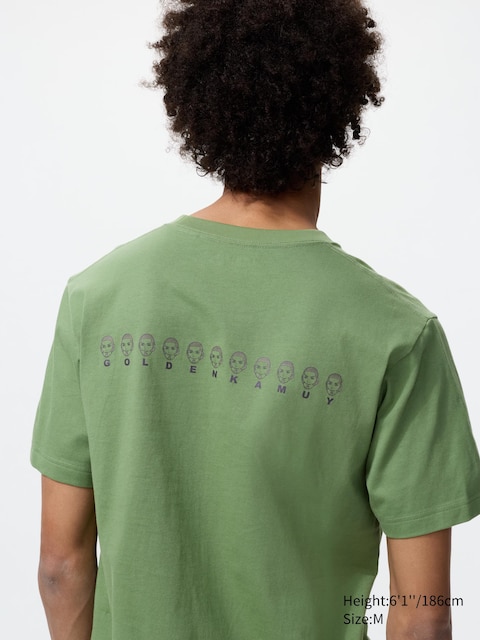 Uniqlo - T-Shirt Ut Manga Ut Shueisha 100Th (Golden Kamuy) - Vert - M