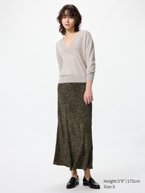 Rayon Long Skirt (Printed)