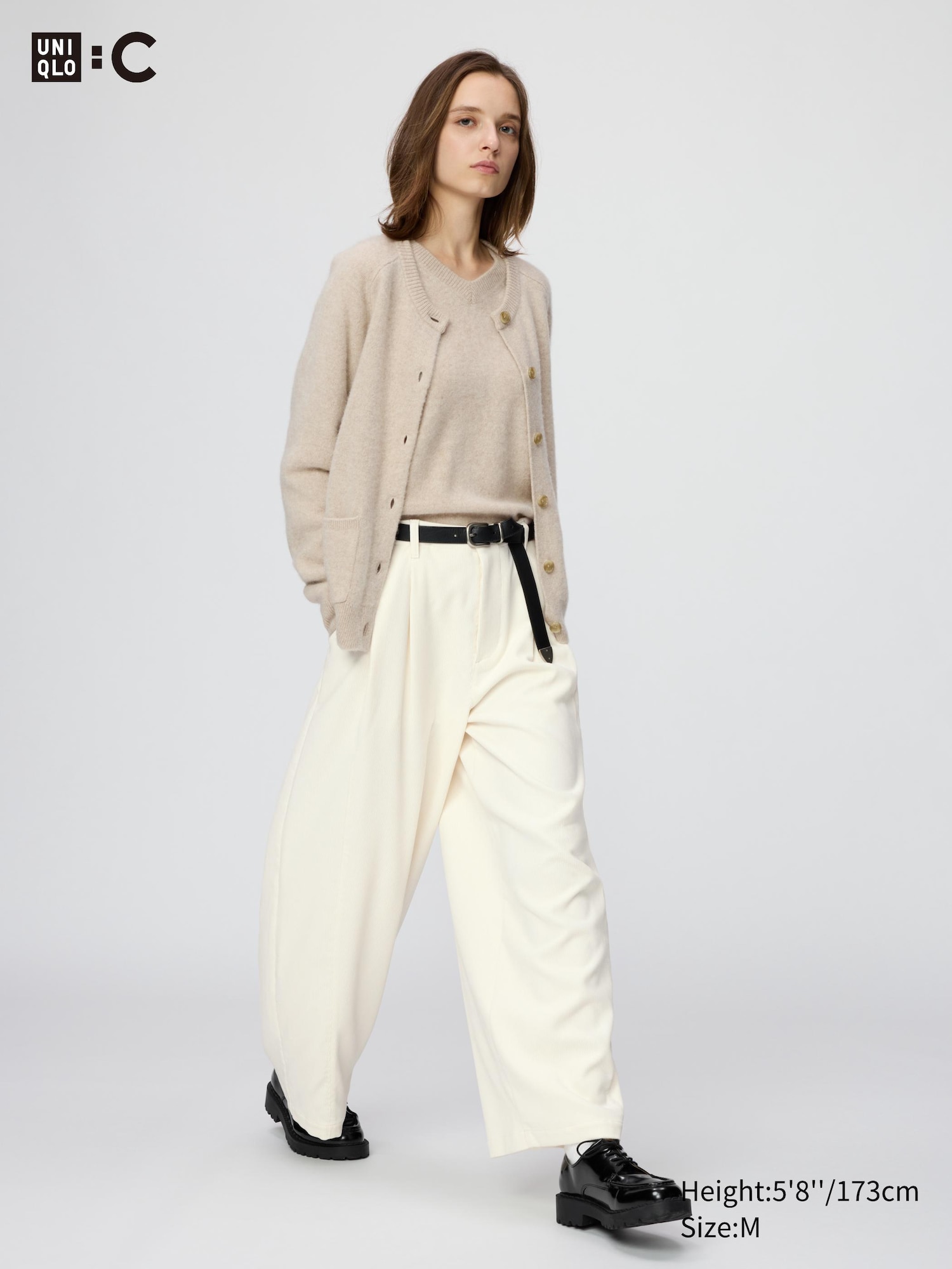 Corduroy Volume Trousers