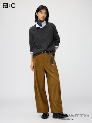 Corduroy Volume Trousers