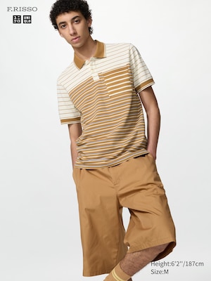 DRY Piqué Slim Fit Polo Shirt (Striped)