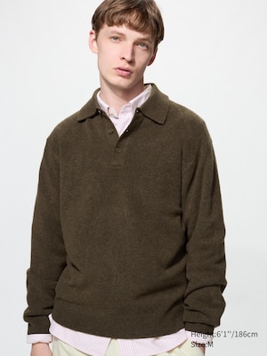 Soufflé Yarn Polo Jumper