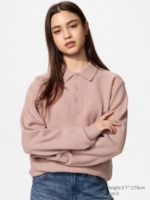 Soufflé Yarn Polo Jumper