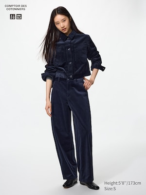 Corduroy Barrel Trousers