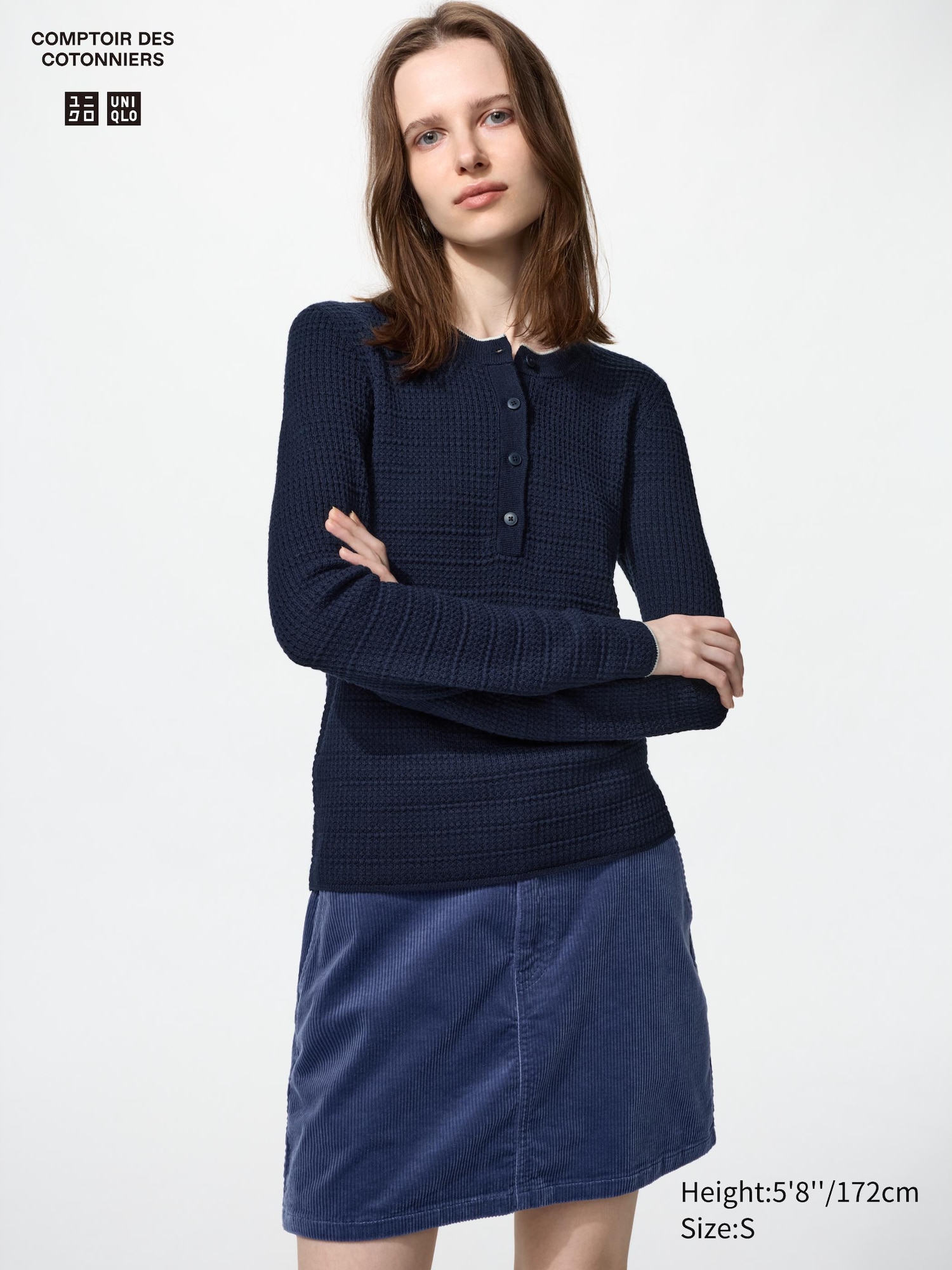 Corduroy Mini Skirt