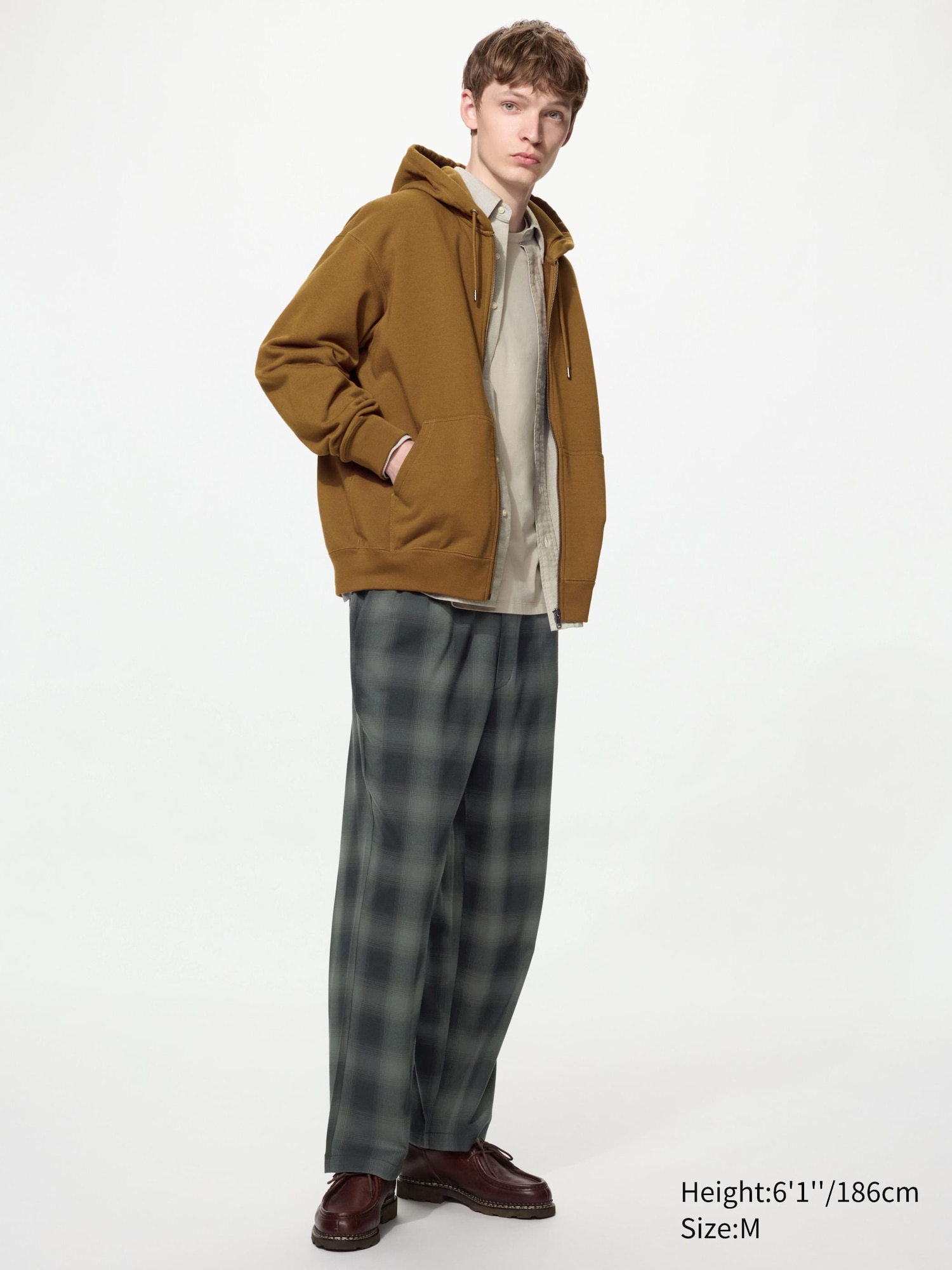 Flanel Beli Lastikli Bilek Boy Pantolon (Ekose)