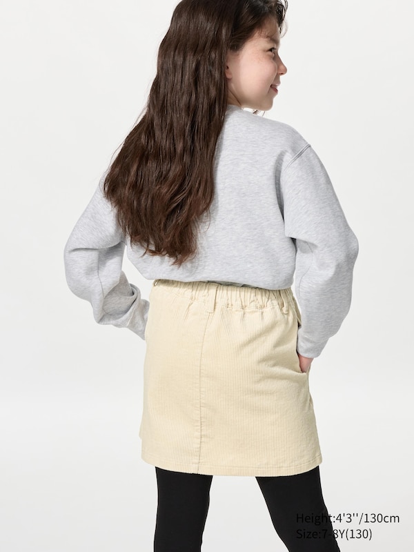 Corduroy Mini Skort
