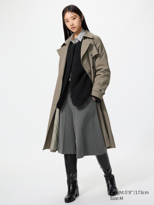 Pile Lined Fleece Relaxed Cardigan