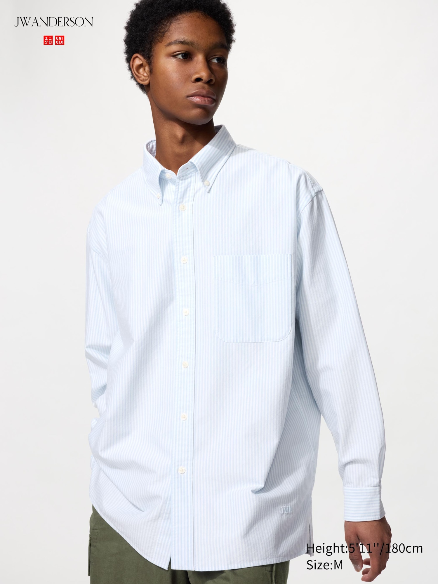 Oxford Oversize Gömlek (Çizgili)