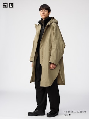 Hooded Long Coat (Oversized)