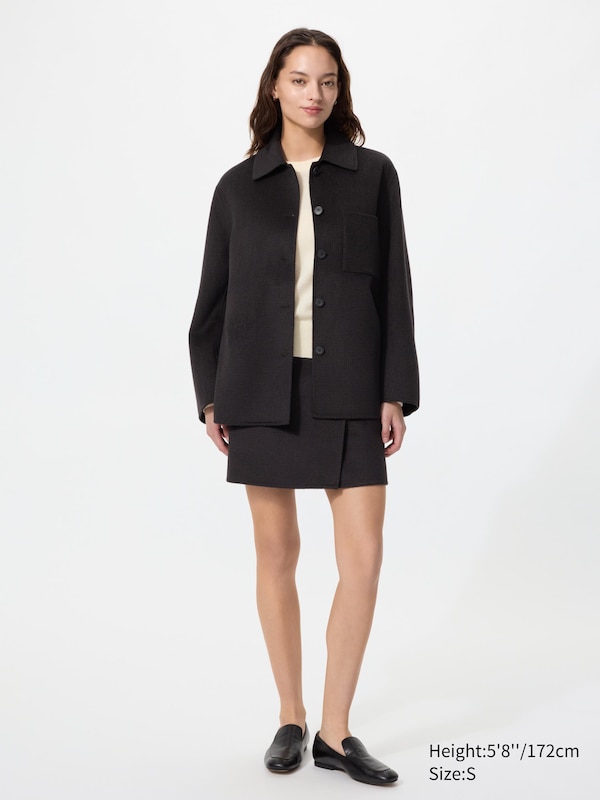 Wollmix Hemdjacke
