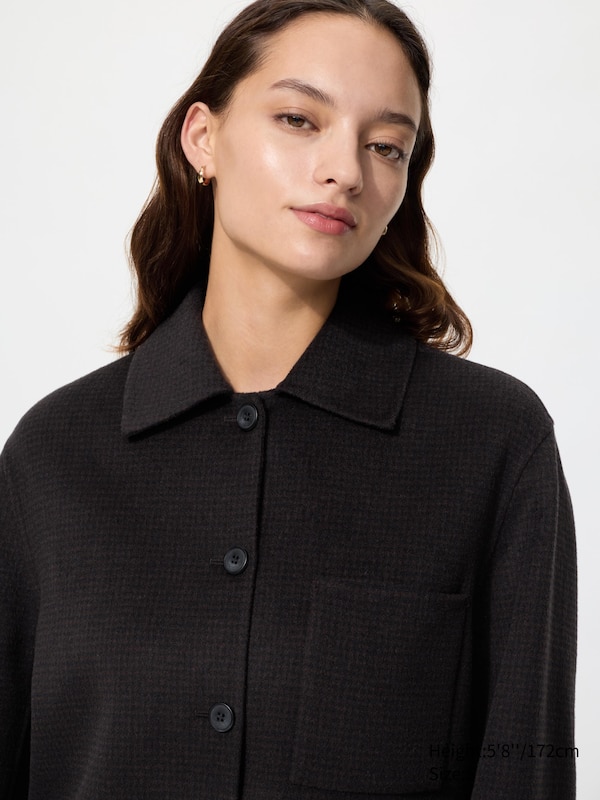 Wollmix Hemdjacke
