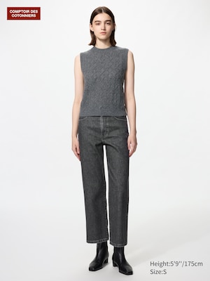 High Rise Straight Jeans