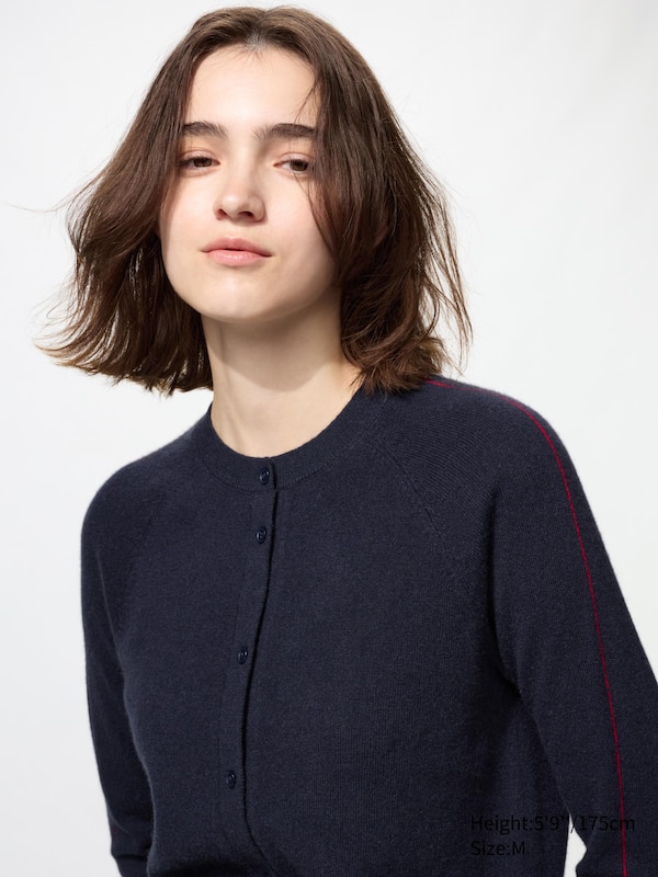 Crew Neck Cardigan