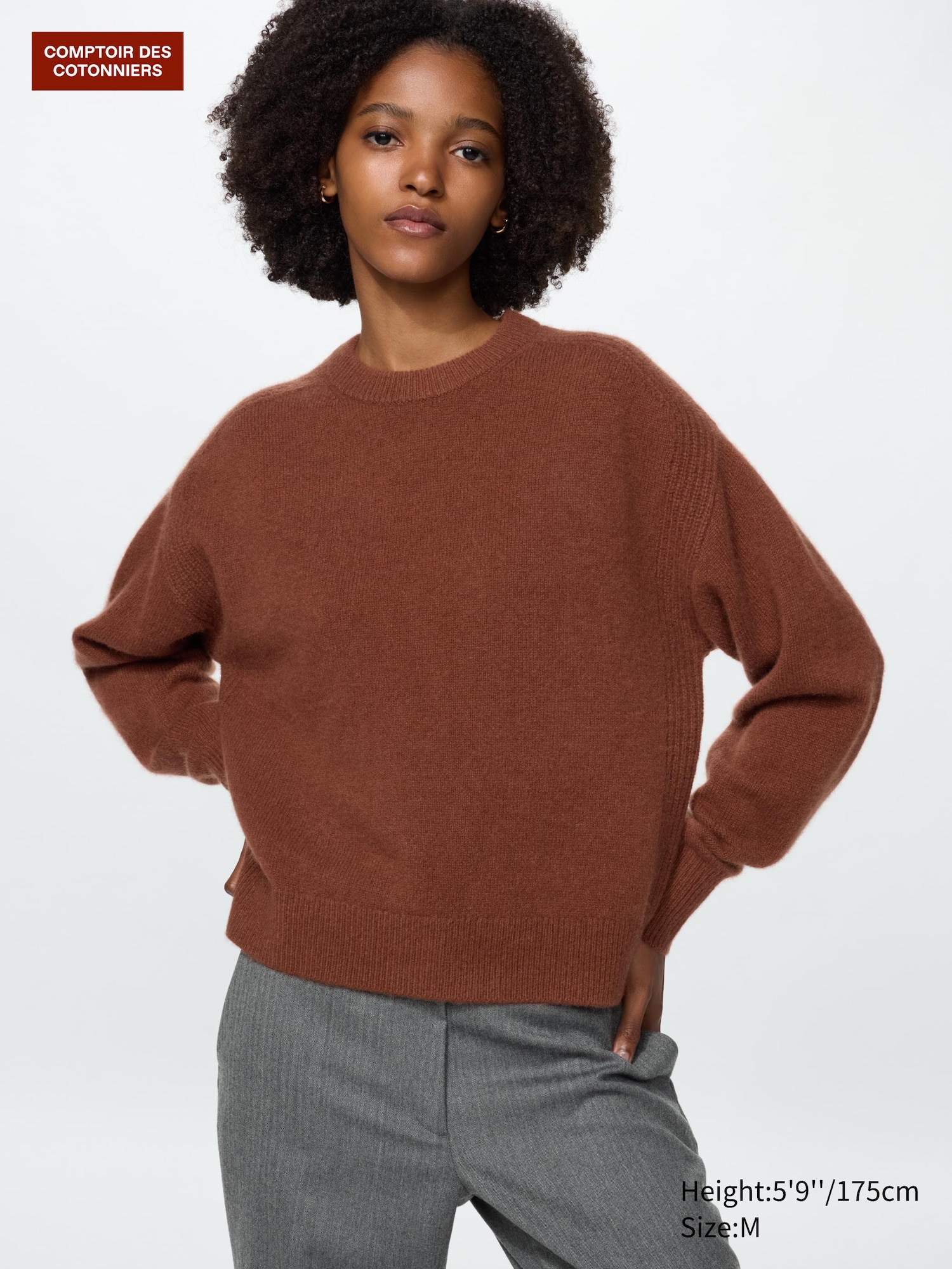 100% Cashmere Crew Neck Jumper