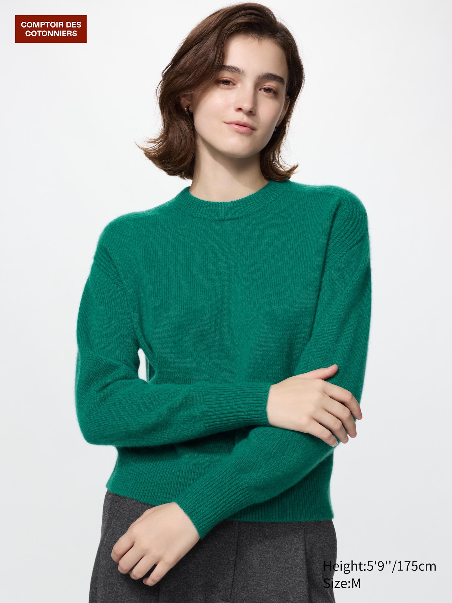 100% Cashmere Crew Neck Jumper
