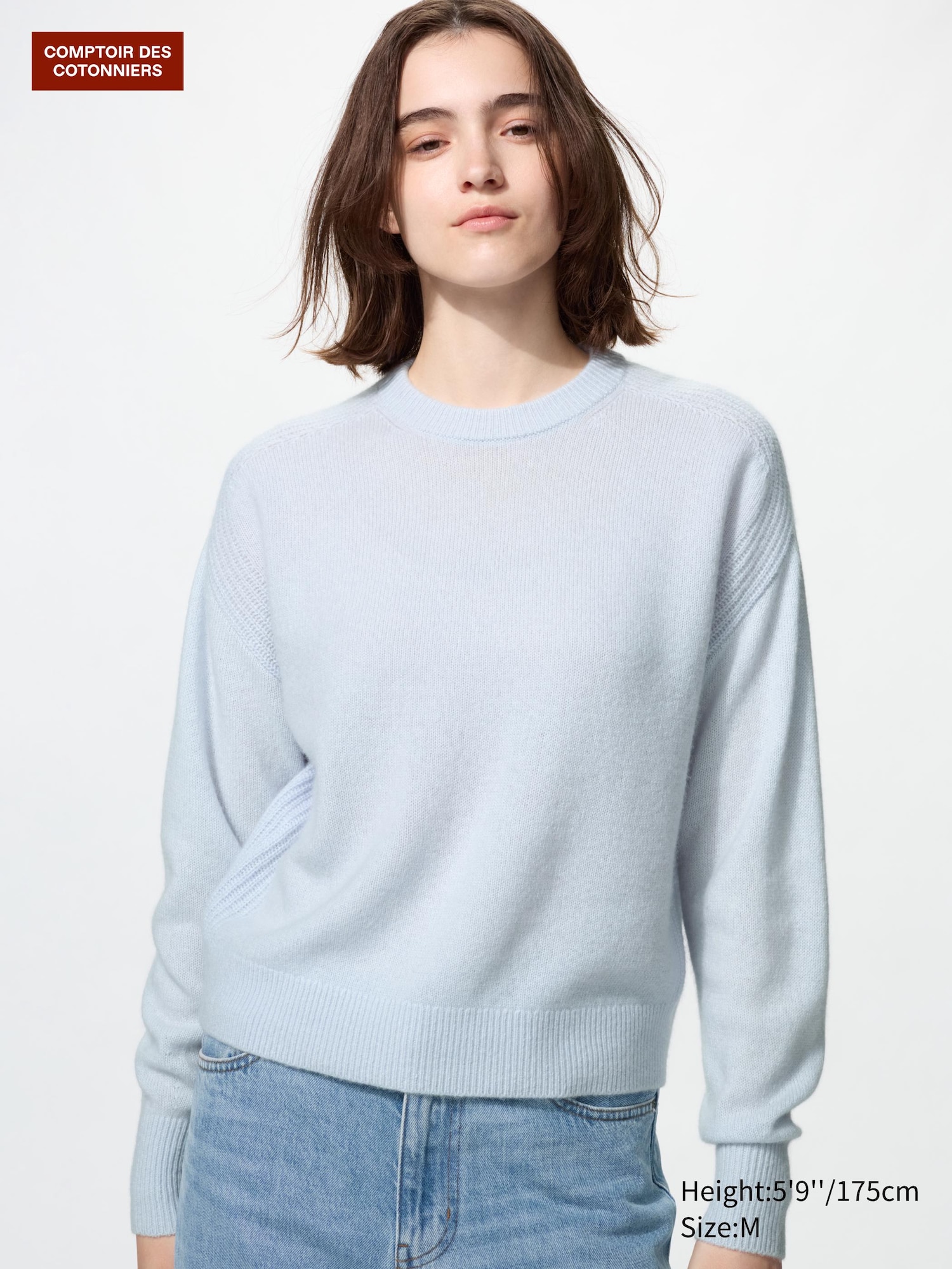 100% Cashmere Crew Neck Jumper