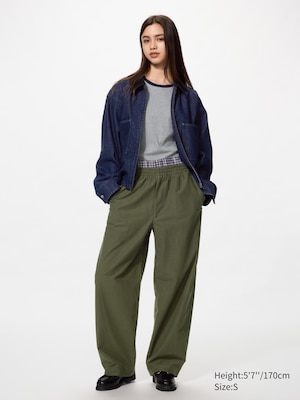 Jersey Easy Barrel Trousers