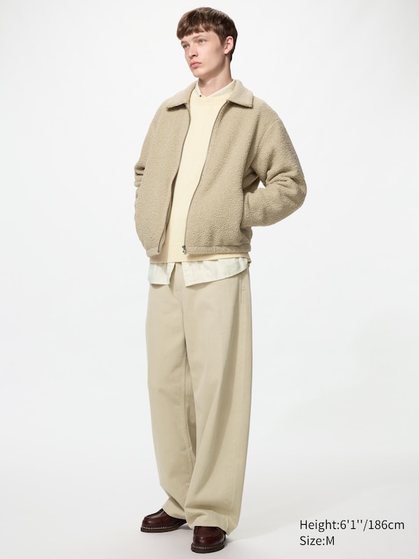 Pile Lined Fleece Blouson