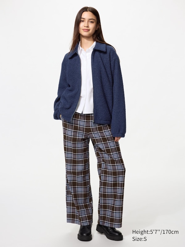 Pile Lined Fleece Blouson