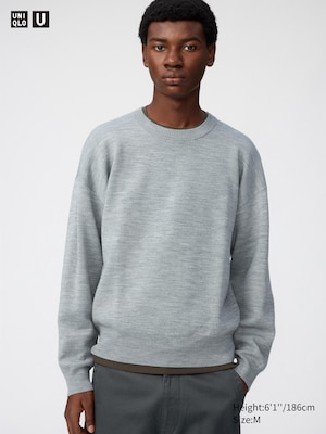 Double-Faced Crew Neck Jumper