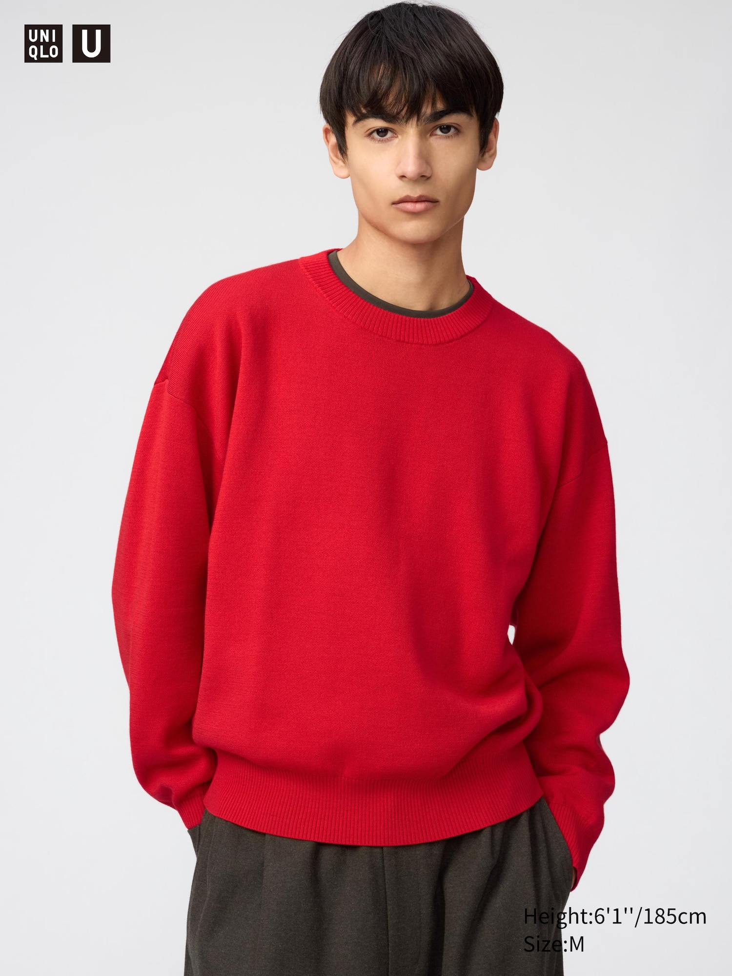 Double-Faced Crew Neck Jumper