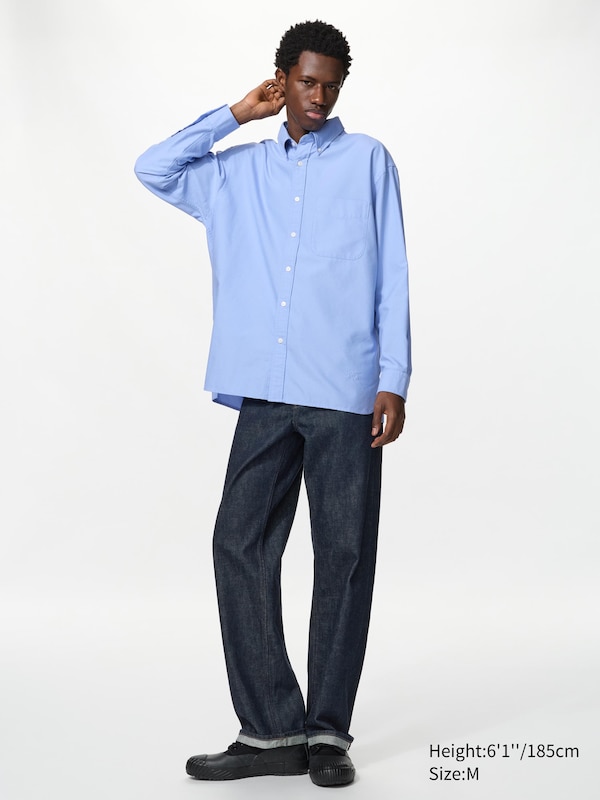 Oxford Oversized Fit Long Sleeve