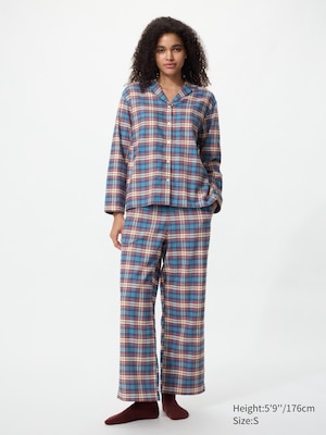 Flannel Pyjamas (Checked, Long Sleeve)