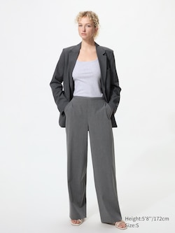 Smart Easy Trousers (Striped, Longer)