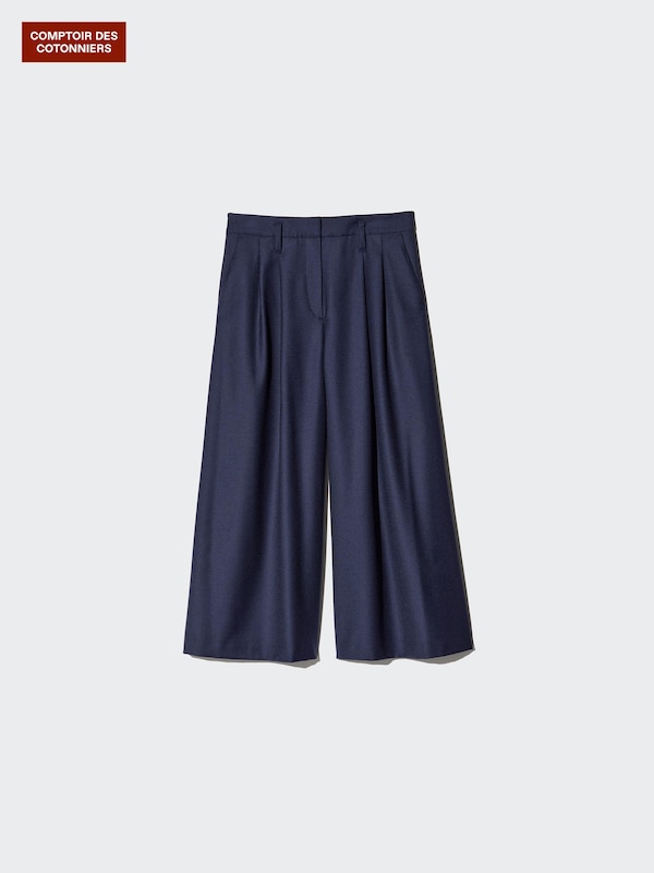 Wool Blend Culottes