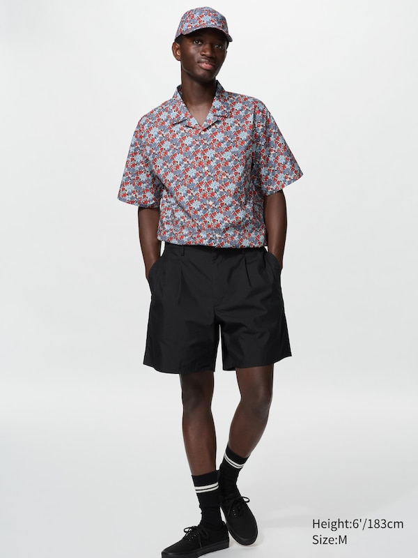 Broad Shirt (Short Sleeve, Floral)