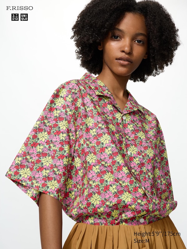 Broad Shirt (Short Sleeve, Floral)