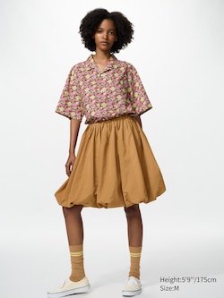 Broad Shirt (Short Sleeve, Floral)
