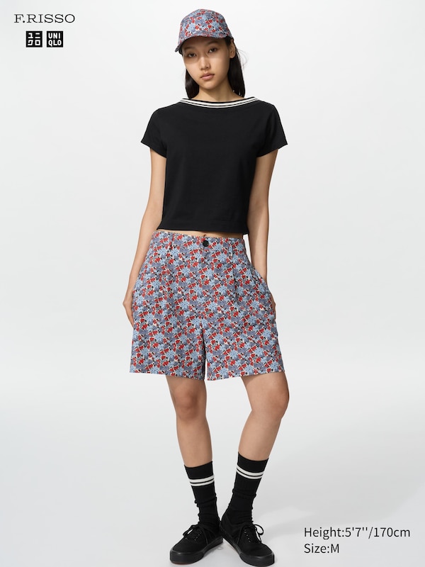 Pleated Shorts (Floral)
