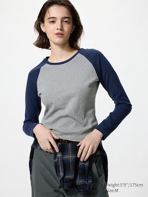 Mini T-Shirt (Raglan, Long Sleeve)