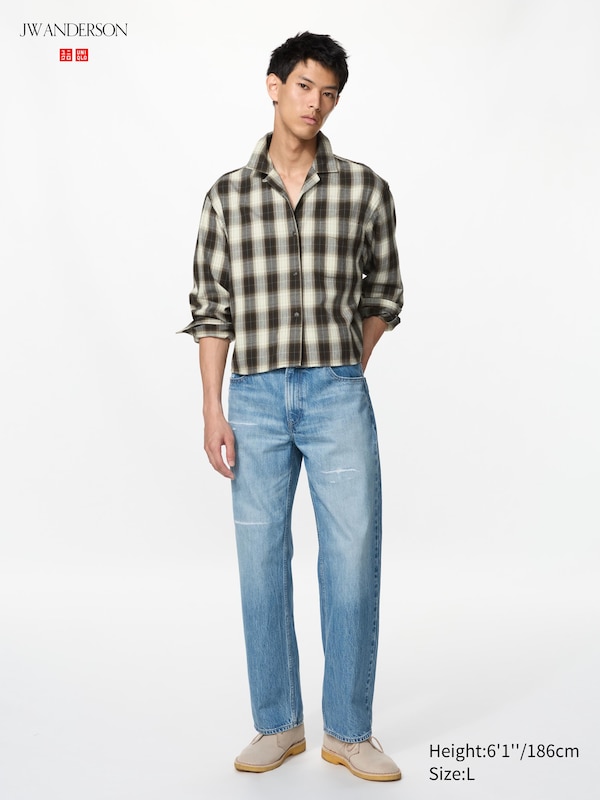 Flannel Boxy Shirt (Checked)