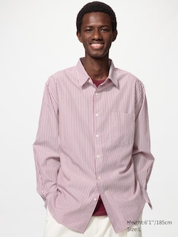 Broadcloth Regular Fit Shirt (Regular Collar, Striped)