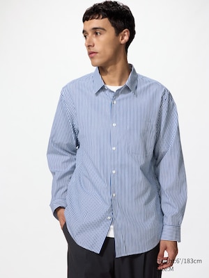 Broadcloth Regular Fit Shirt (Regular Collar, Striped)