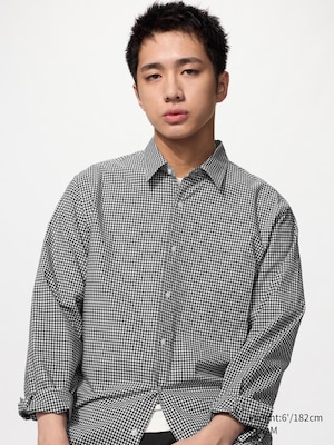 Broadcloth Regular Fit Shirt (Regular Collar, Checked)