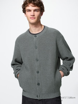 Crew Neck Cardigan