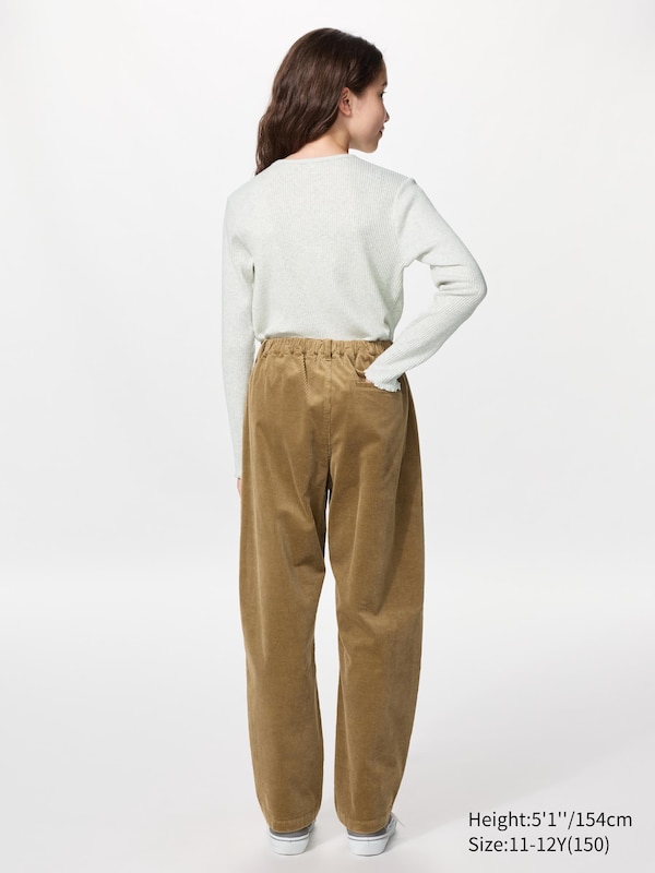 Corduroy Barrel Trousers