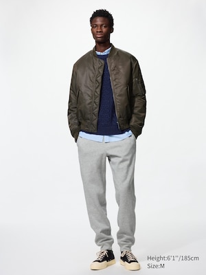 Warm Pile Lined Sweat Pants