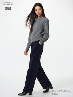 Corduroy Barrel Fit Broek (Langer)