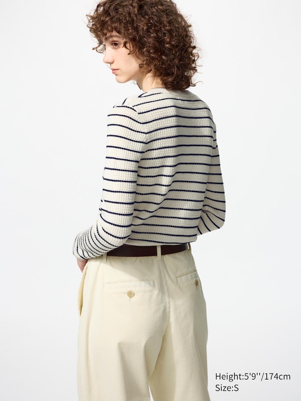 Corduroy Barrel Trousers (Longer)